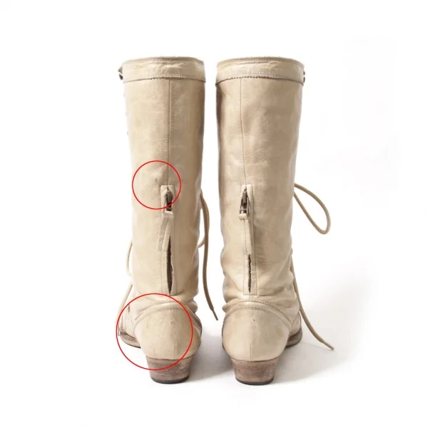 (SALE) Y's Leather Long Boots K-44759_007