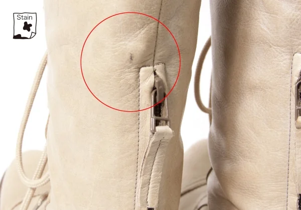 (SALE) Y's Leather Long Boots K-44759_008