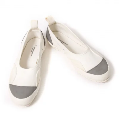 【SALE】ワイズY's バイカラーキャンバススリッッポン