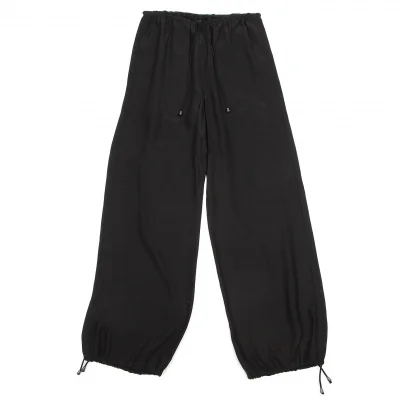 【SALE】ジャンポールゴルチエJean Paul GAULTIER monsieur シルクドローコード絞りイージーパンツ