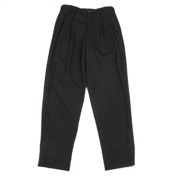 コムデギャルソン オムCOMME des GARCONS HOMME ウールギャバベルトループデザインパンツ