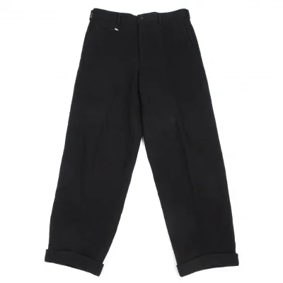 【SALE】コムデギャルソン オムプリュスCOMME des GARCONS HOMME PLUS ウールコットンワッフルトラウザーパンツ