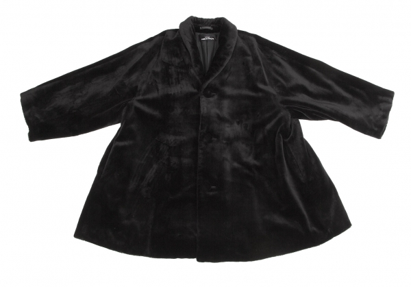 新しい季節 トリコ コムデギャルソンtricot COMME des GARCONS ベルベット ジャケット・アウター