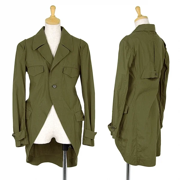 レギュレーション ヨウジヤマモトREGULATION Yohji Yamamoto コットン変形ジャケット