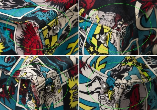 ジャンポールゴルチエJean Paul GAULTIER アメコミプリントジップ