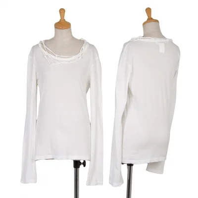 ワイズY's ネックストリングデザインカットソー