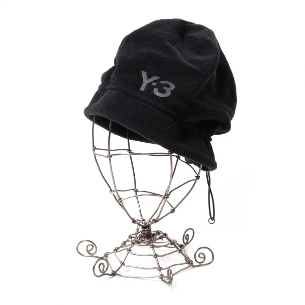 ワイスリーY-3 ロゴプリントドローコードハット