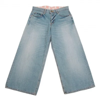 フェノメノンPHENOMENON ウォッシュワイドデニムパンツ