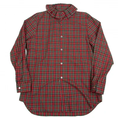 【SALE】コムデギャルソン オムプリュスCOMME des GARCONS HOMME PLUS フリルカラータータンチェックシャツ