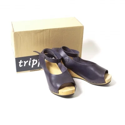 トリッペンtrippen Orinoco ウッドソールレザーサボサンダル