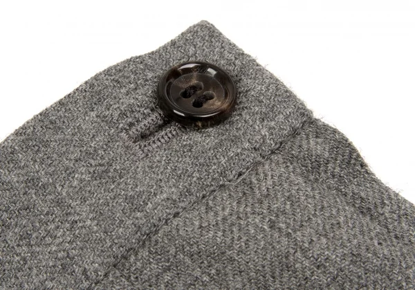 (SALE) tricot COMME des GARCONS Wool Design Skirt K-46629_004