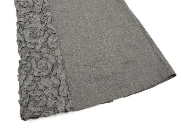 (SALE) tricot COMME des GARCONS Wool Design Skirt K-46629_006