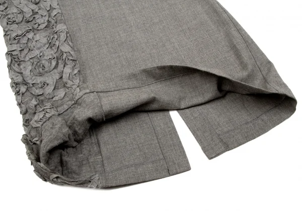 (SALE) tricot COMME des GARCONS Wool Design Skirt K-46629_007