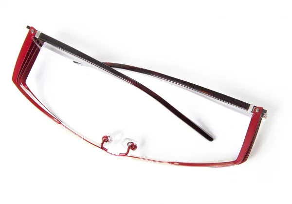 【SALE】ジェイエフレイ J.F.REY JF2203 3030 メガネ眼鏡 デモクリアレンズ エンジ茶53□18 115 M-727_010