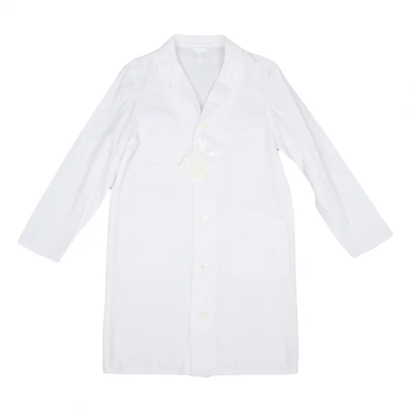 GANRYU Cotton Linen Spring Coat White M K-46803_001