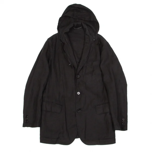 【SALE】ワイズフォーメンY's for men リネン製品染めフード付きジャケット