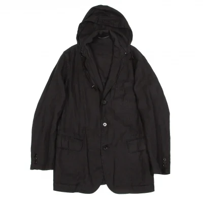 【SALE】ワイズフォーメンY's for men リネン製品染めフード付きジャケット
