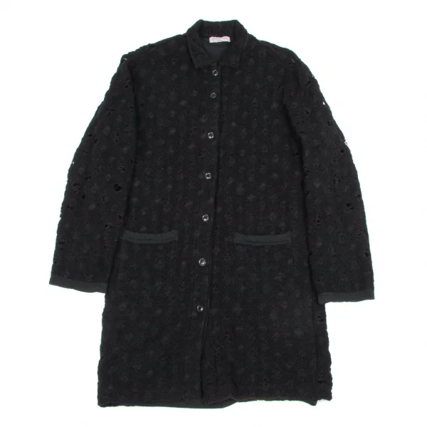 【SALE】ヨウジヤマモト プールオムYohji Yamamoto POUR HOMME クラッシュニットリバーシブルシャツジャケット