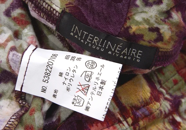 (SALE) INTERLINEAIRE Patterned all over switching top K-47130_016