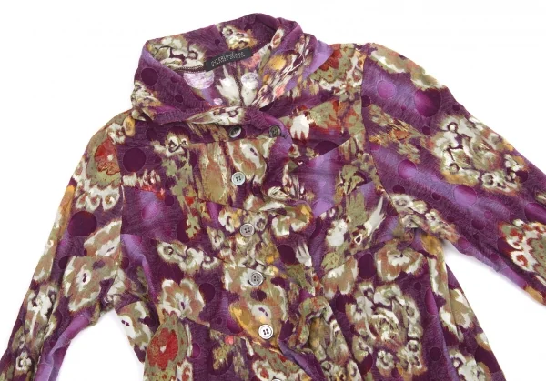 (SALE) INTERLINEAIRE Patterned all over switching top K-47130_003