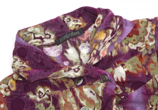 (SALE) INTERLINEAIRE Patterned all over switching top K-47130_004