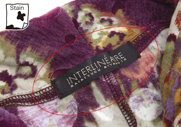 (SALE) INTERLINEAIRE Patterned all over switching top K-47130_005