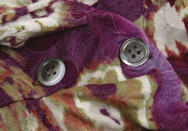 (SALE) INTERLINEAIRE Patterned all over switching top K-47130_006