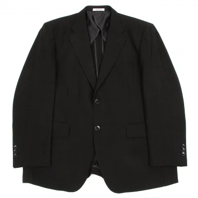 【SALE】カンサイヤマモトオムKANSAI YAMAMOTO HOMME ウールテーラードジャケット 黒