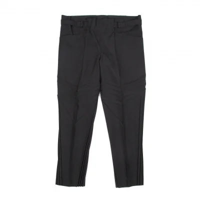 イッセイミヤケISSEY MIYAKE 132 5. プリーツデザインテーパードパンツ