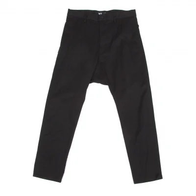 ワイスリーY-3 ロングシンチベルトストレッチサルエルパンツ