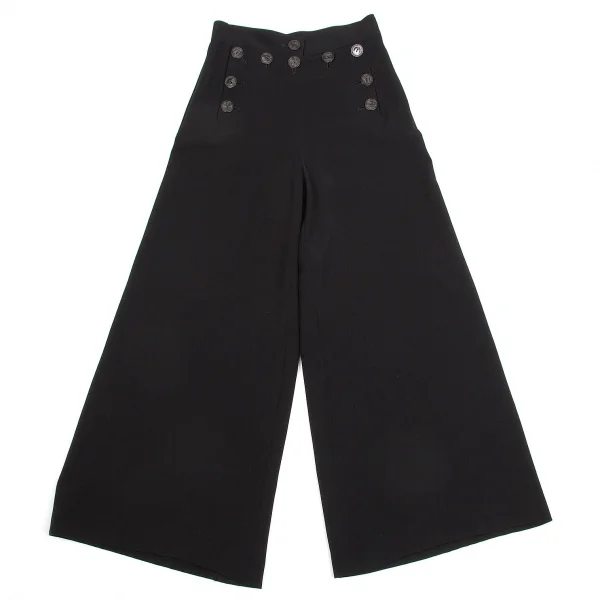 ジャンポールゴルチエ クラシックJean Paul GAULTIER CLASSIQUE フロントボタンフライワイドパンツ