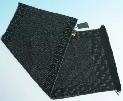 Brand new ! FENDI wool scarf(K-3448)