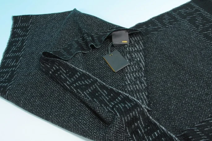 Brand new ! FENDI wool scarf(K-3448) K-3448_002