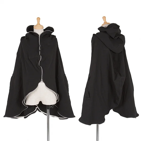 コムデギャルソンCOMME des GARCONS ポリ縮ジップデザインボレロ