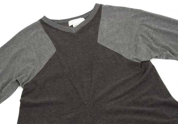 (FINAL PRICE) GANRYU velour Design T-Shirt K-48174_003