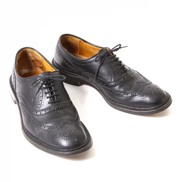 コムデギャルソンオムプリュスCOMME des GARCONS HOMME PLUS レザーウイングチップシューズ