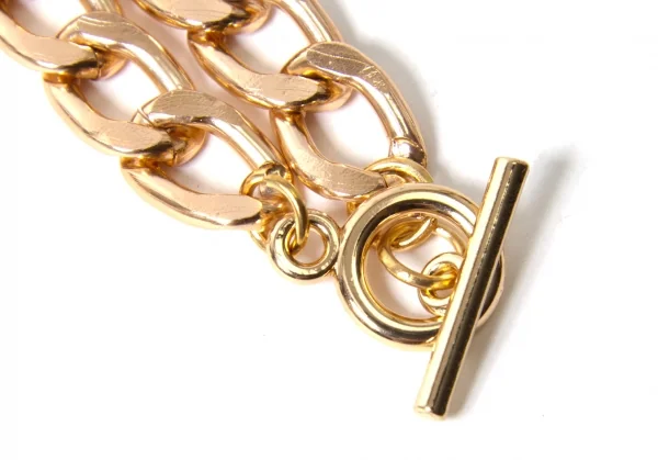 Brand new ! COMME des GARCONS Logo Chain Necklace K-48184_004