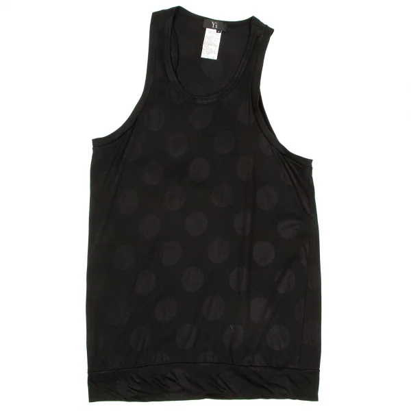 (SALE) Y's Polka Dot Cotton Sleeveless top K-48361_002