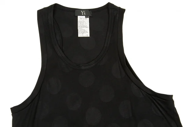 (SALE) Y's Polka Dot Cotton Sleeveless top K-48361_003