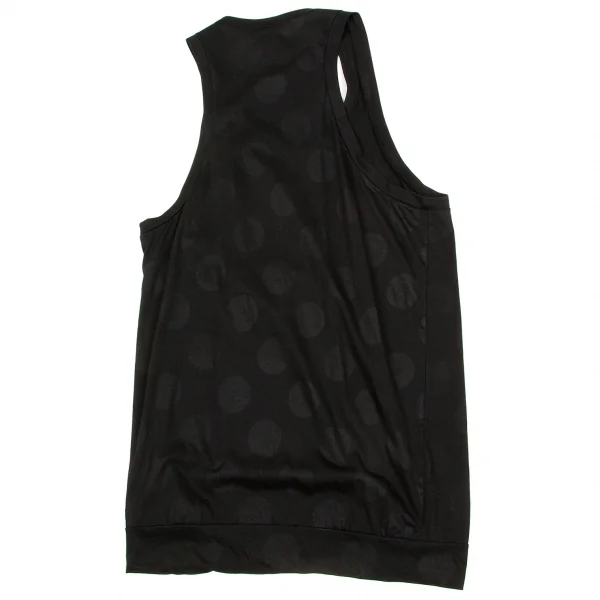 (SALE) Y's Polka Dot Cotton Sleeveless top K-48361_007