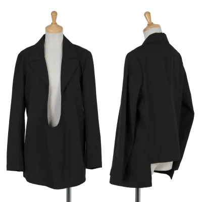 【SALE】リミフゥLIMI feu ウールポリプルオーバージャケット