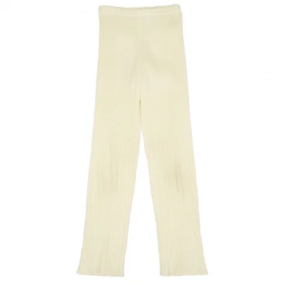 プリーツプリーズPLEATS PLEASE プリーツパンツ クリーム