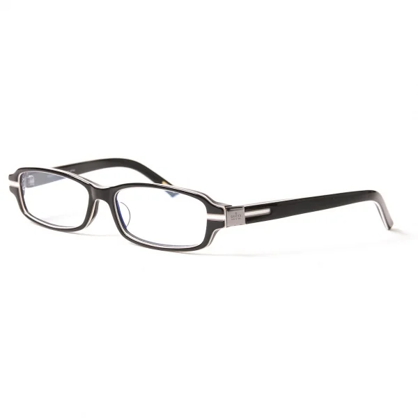 GUCCI GG-9039J Beige Lens Glasses Black&White 52 15 132 M-741_001