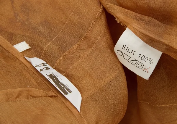 SENSOUNICO Silk see-through cardigan K-48916_014