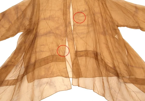 SENSOUNICO Silk see-through cardigan K-48916_005