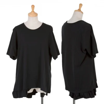 ワイズフォーリビングY's for living 裾フリルTシャツ