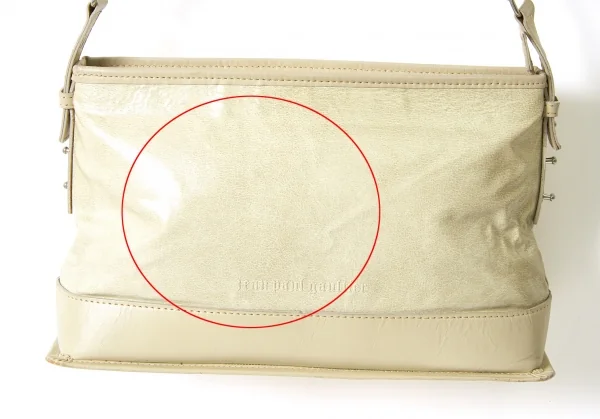 (FINAL PRICE) Jean-Paul GAULTIER Leather shoulder bag K-49005_002