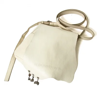 【SALE】ジャンポールゴルチエJean Paul GAULTIER ピアスチャームレザーショルダーポーチ