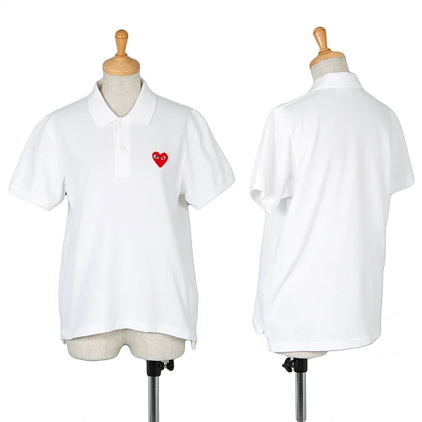プレイ コムデギャルソンPAY COMME des GARCONS ロゴワッペンポロシャツ