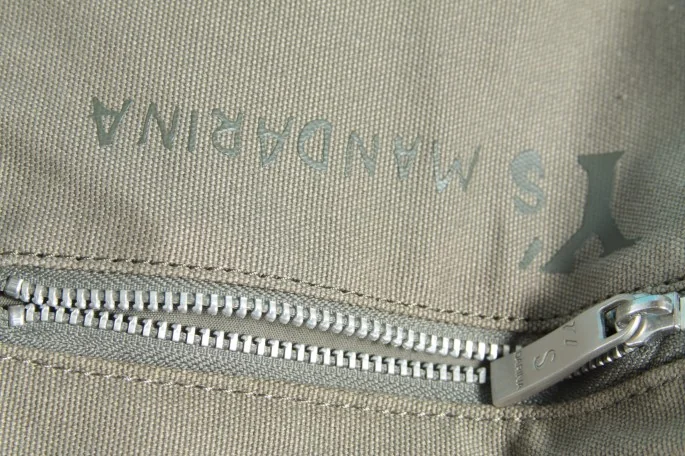 Y s Mandarina Leather switching design shoulder bag(K-3526) K-3526_011